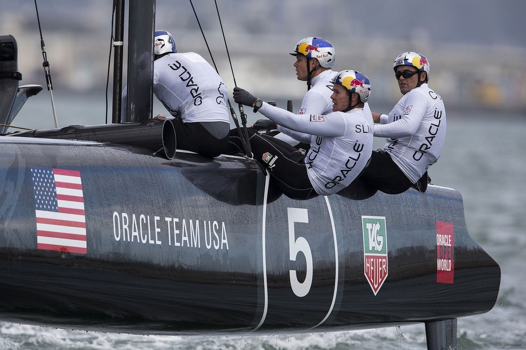 Oracle preparing for America’s Cup World Series San Francisco in October  ©  ACEA http://www.americascup.com